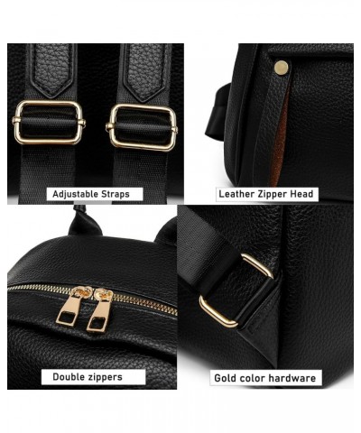 Classic Backpack Purse for Women,Fashion Small Backpack for Ladies Anti-theft Travel Bag (1-Black) 1-coffee $13.25 Backpacks