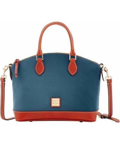 Handbag, Pebble Grain Darcy Satchel Teal $56.28 Shoulder Bags