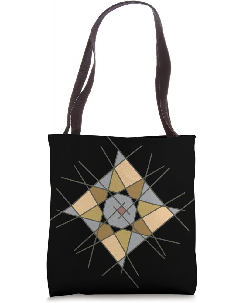 Specialty Gift, Unisex, Modern Asymmetrical Mandala Tote Bag $12.74 Totes