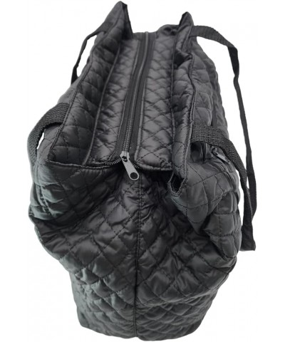 Versatile Quilted Casual Tote Bag for Women - Lightweight, Soft Puffer Design, Ample Capacity, Perfect Hobo and Beach Handbag...