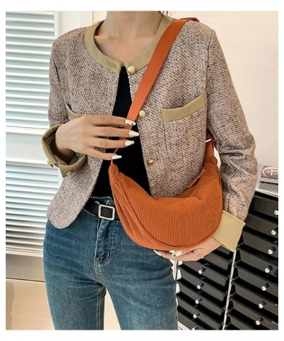 Crossbody Bag Hobo Sling Crescent Bag Women Men Trendy Small Shoulder Bag Purse Dumpling Bag Casual Handbag Adjustable Strap ...