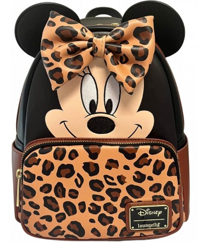 Exclusive Disney Minnie Mouse Leopard Print Double Strap Shoulder Bag $49.50 Shoulder Bags