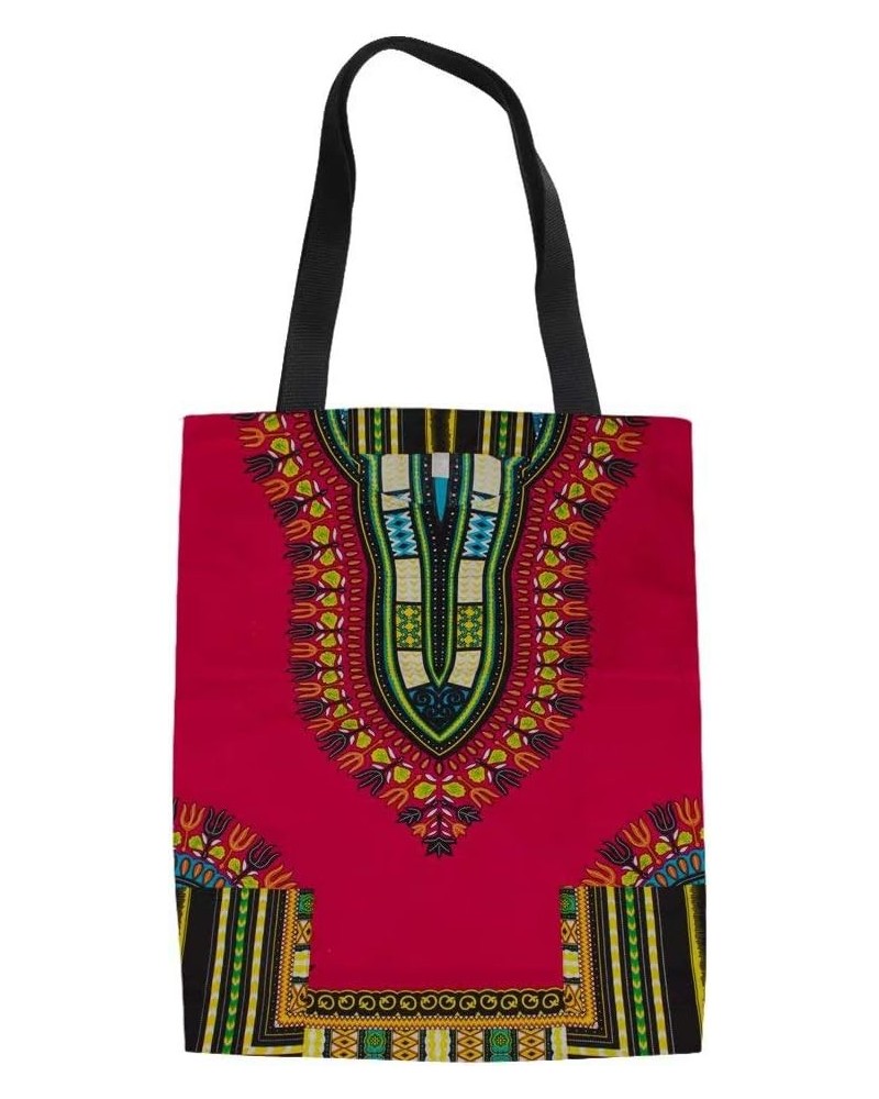 Women Canvas Reusable Tote Bag Women Shopping Tote Bags Book Bags African Tribal Style $9.60 Totes