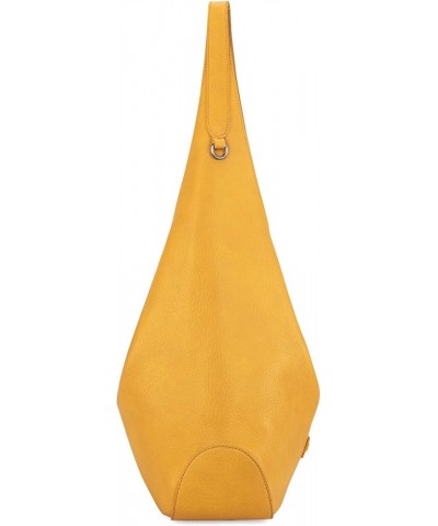 Hobo Bags Purse for Women Ultra Soft Foldable Shoulder Slouchy Handbags with Coin Purse B-yellow $15.29 Hobo Bags