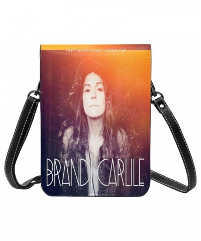 Brandi Music Carlile Singer The Firewatcher'S Daughter Vintage Small Crossbody Cell Phone Purse Mini Handbag With Adjustable ...