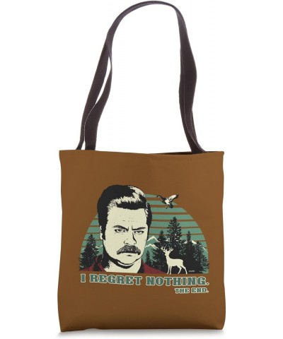 Parks and Recreation Ron Swanson I Regret Nothing Tote Bag $14.09 Totes