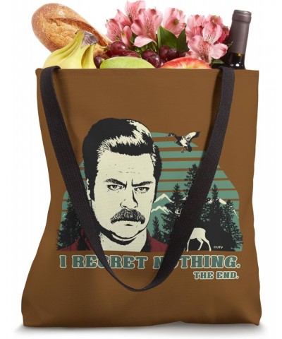 Parks and Recreation Ron Swanson I Regret Nothing Tote Bag $14.09 Totes