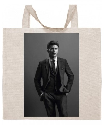 Scott Eastwood - Cotton Photo Canvas Grocery Tote Bag IDPP960010 $20.45 Totes