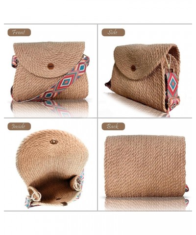 Handmade Cotton Rope Crossbody Bag, Trendy Summer, Travel, Beach Clutch Purse, Bohemian Naturel Women Handbag Kindless $19.35...