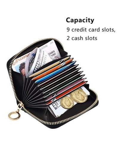 Canal Boat in Venice Italy Credit Card Coin wallet, RFID Blocking Compact Women Leather Card Holder, Key Change Organizer, Zi...