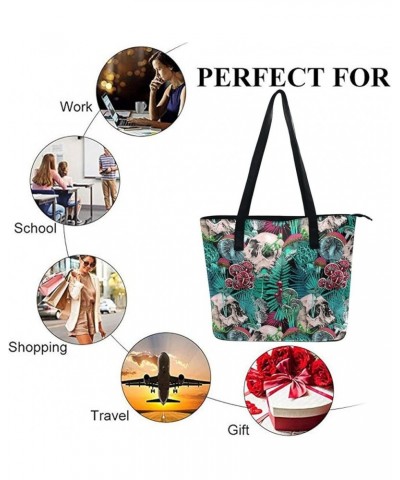 Women's Leather Large Capacity Work Tote Bags Handbags Big Commuter Bag Color415 $17.97 Totes