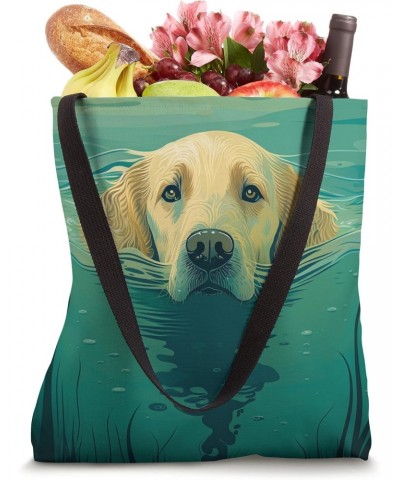 All You Need Is A Dog And A Lake Humor cute animal dog lover Tote Bag $10.55 Totes