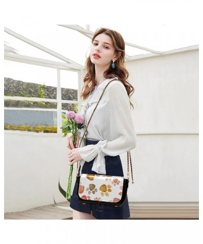 Crossbody Bags for Women Trendy Women's Black Shoulder Bag Small PU Leather Flap Cross Body Bag Handbags Pattern16 $16.80 Cro...