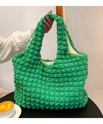 Bubble Hobo Bags for Women Bubble Tote Bag Cloud Shoulder Bag Hobo Bag Casual Purses Satchel Work Bag Coffee $23.48 Totes