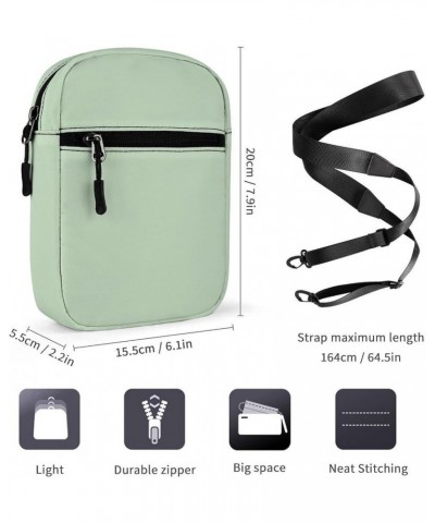 Men's Casual Shoulder Bag Travel Chest Bag Crossbody Bag Canvas Messenger Bag Color772 $17.04 Crossbody Bags