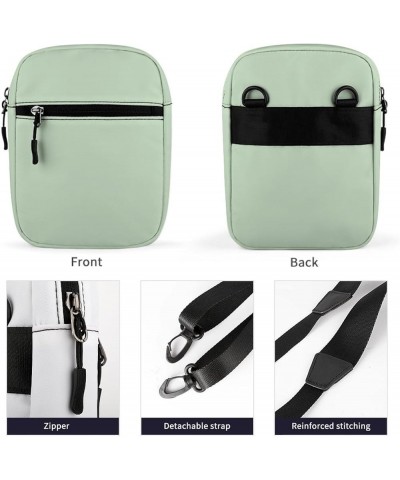 Men's Casual Shoulder Bag Travel Chest Bag Crossbody Bag Canvas Messenger Bag Color772 $17.04 Crossbody Bags