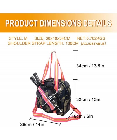 Premium Pickleball Bag, Women'S Pickleball Tote Bag with Removable Shoulder Strap, Sport Tote for Women Men M4 $31.93 Totes