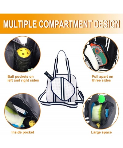 Premium Pickleball Bag, Women'S Pickleball Tote Bag with Removable Shoulder Strap, Sport Tote for Women Men M4 $31.93 Totes