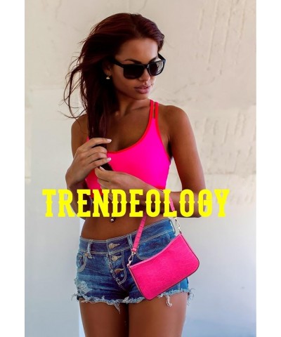 Retro Vintage Small Casual Party Clutch Purse Shoulder Bag Crossbody Strap Option2 - Rose $19.19 Shoulder Bags