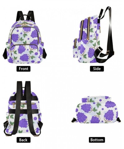 Sweet Grapes Fashion Travel Backpack for Women Multi Pockets Lightweight Purse for Women-S Multicolor Medium $15.19 Backpacks