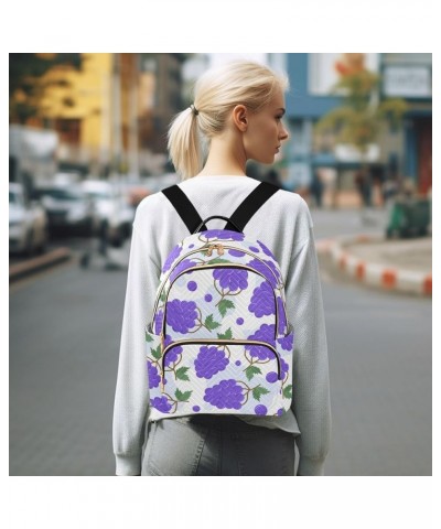 Sweet Grapes Fashion Travel Backpack for Women Multi Pockets Lightweight Purse for Women-S Multicolor Medium $15.19 Backpacks