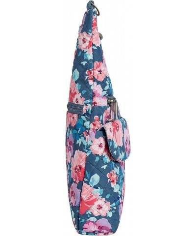 Anti-Theft Cross-Body Bag, Black, One Size Blossom Floral $20.09 Crossbody Bags