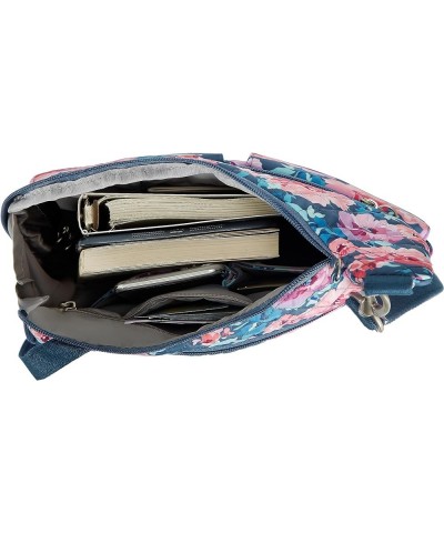 Anti-Theft Cross-Body Bag, Black, One Size Blossom Floral $20.09 Crossbody Bags