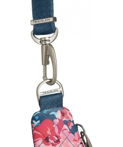 Anti-Theft Cross-Body Bag, Black, One Size Blossom Floral $20.09 Crossbody Bags