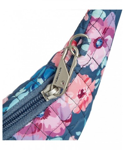 Anti-Theft Cross-Body Bag, Black, One Size Blossom Floral $20.09 Crossbody Bags