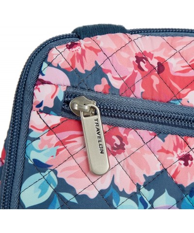 Anti-Theft Cross-Body Bag, Black, One Size Blossom Floral $20.09 Crossbody Bags