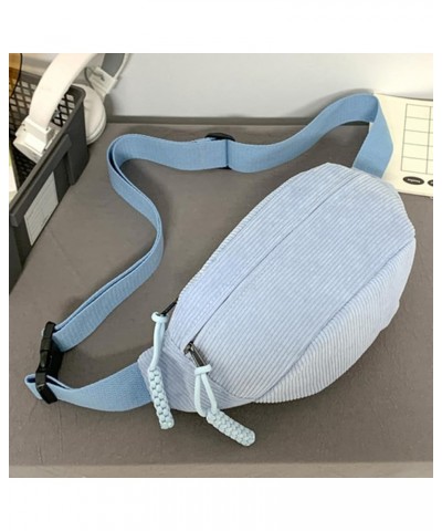 Large Capacity Chest Bag Half Moon Crossbody Bag Women Casual Sling Bag Adjustable Strap Multifunction Stylish Satche Blue $7...