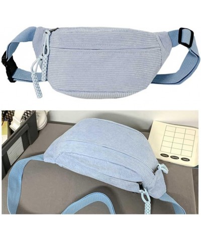 Large Capacity Chest Bag Half Moon Crossbody Bag Women Casual Sling Bag Adjustable Strap Multifunction Stylish Satche Blue $7...