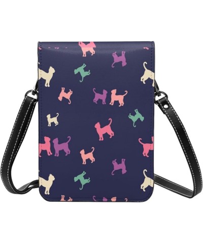 Womens Crossbody Bags Cute Cats Pattern Phone Bag Wallet Purses Adjustable Strap Cute Cats Pattern (1) $17.42 Crossbody Bags