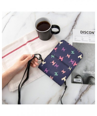 Womens Crossbody Bags Cute Cats Pattern Phone Bag Wallet Purses Adjustable Strap Cute Cats Pattern (1) $17.42 Crossbody Bags