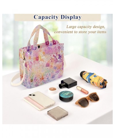 Colorful Pattern with Lots Of Circles Women's Tote Handbags Top Handle Satchel Shoulder Bag Crossbody Bag M $14.19 Totes