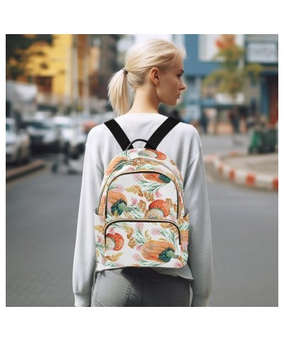 Pumpkins Backpack Purse for Women Anti-theft Small Fashion Travel Backpack with Zipper Weekend Bag,M Medium $14.35 Backpacks