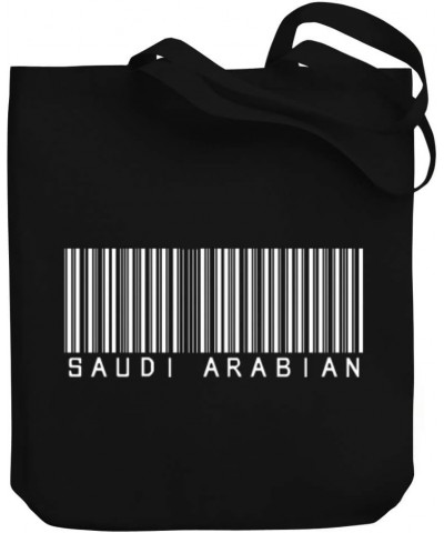 Saudi Arabian Top Barcode Canvas Tote Bag 10.5" x 16" x 4 $17.60 Totes