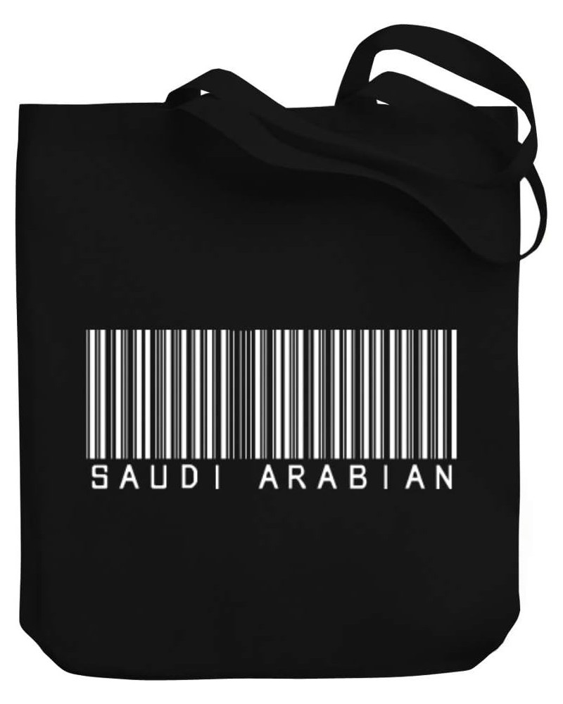 Saudi Arabian Top Barcode Canvas Tote Bag 10.5" x 16" x 4 $17.60 Totes