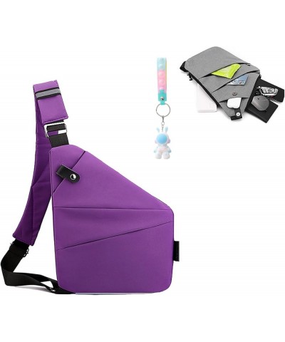 Wander Pro Plus Anti Theft Bag,Anti Theft Travel Crossbody Bag for Women Men,Wander Anti Theft Bag Plus Violet $11.98 Crossbo...