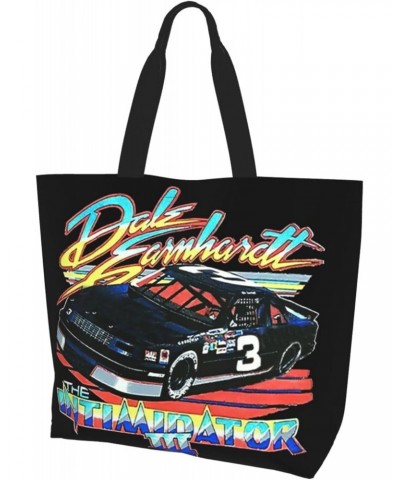 Dale Racer Earnhardt Women's Tote Bag Large Capacity Shoulder Bags Casual Handbags Shopping Grocery Bag Work Bag $12.89 Totes