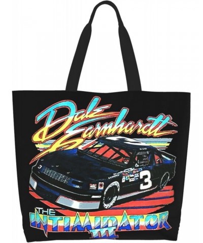 Dale Racer Earnhardt Women's Tote Bag Large Capacity Shoulder Bags Casual Handbags Shopping Grocery Bag Work Bag $12.89 Totes