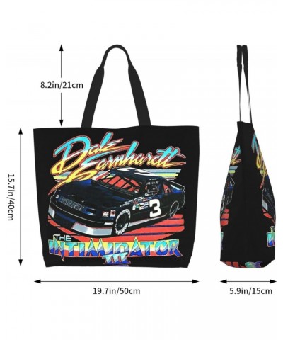 Dale Racer Earnhardt Women's Tote Bag Large Capacity Shoulder Bags Casual Handbags Shopping Grocery Bag Work Bag $12.89 Totes