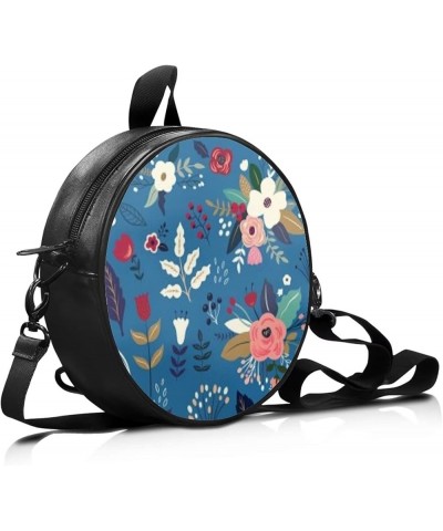 Womens Fashion Shoulder Bag Retro Classic Crossbody Zipper Pocket Adjustable Strap Graphics Small Purses Floral $13.16 Totes