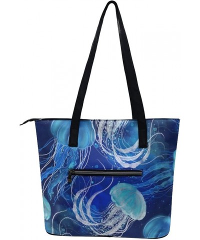 Large Tote Bag Fashion Portable Handbags With Zipper For Women And Men Color24 $14.25 Totes