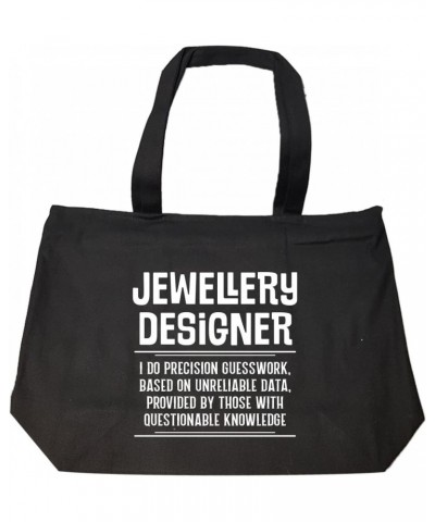 Jewellery Designer I Do Precision Guesswork - Tote Bag With Zip $27.00 Totes