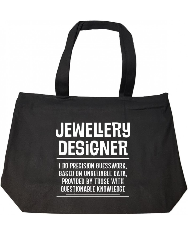 Jewellery Designer I Do Precision Guesswork - Tote Bag With Zip $27.00 Totes