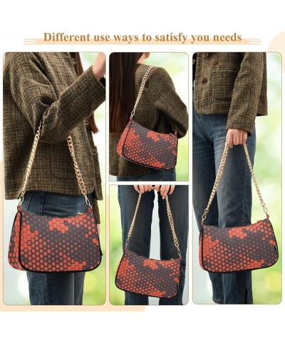 Shoulder Bags for Women, Camouflage Style Hobo Tote Handbag, Retro Chain Bag Purse with Zipper Color04 $17.39 Shoulder Bags