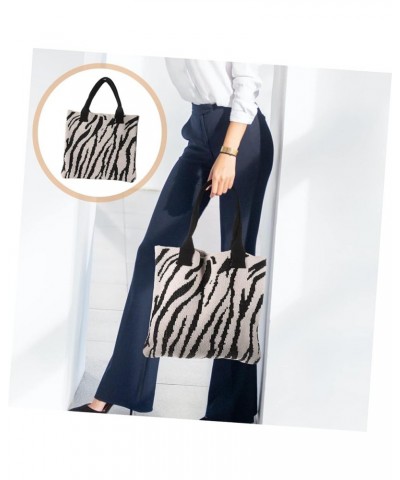 Knitted Bags Large Tote Bag Crochet Bags for Women Tote Bag Aesthetic Crochet Shoulder Handbags Crochet Black $13.67 Shoulder...