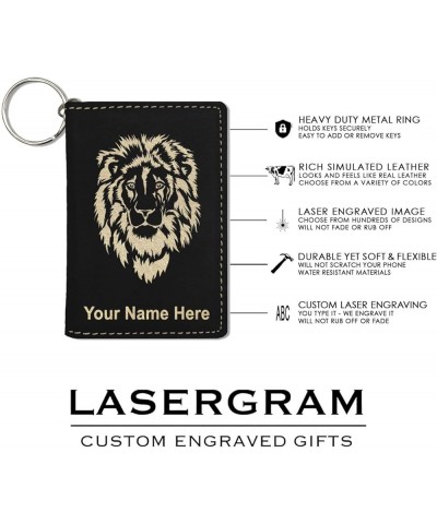 ID Holder Wallet, Badminton Player, Personalized Engraving Included (Teal) Black with Gold $15.39 Wallets