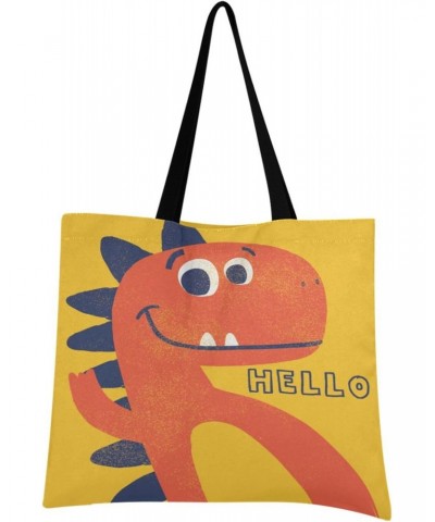 Handbags and Purse Cute Dinosaur Texture for Women Tote Bag Large Capacity Top Animal Dino Storage Handle Shopper Shoulder Ba...